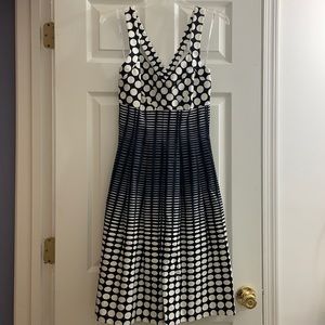 Calvin Klein White label fit & flair dress.